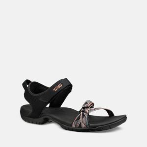 Teva Verra Hiking Sandalen Damen Schwarz/Braun [RQHJ10796]